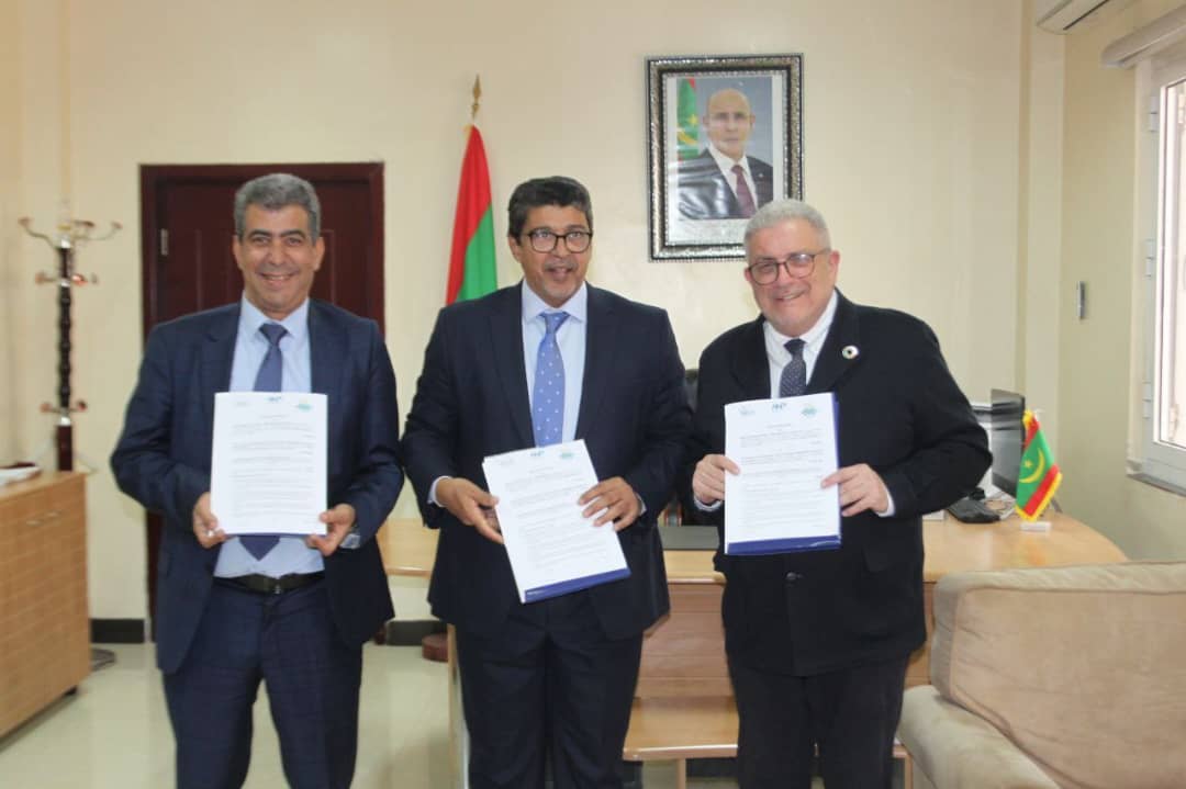 Discours de Mr Eduard Rodés Directeur Général de l'ESCOLA à l'occasion de la signature de l'accord entre le port de l'Amitié de Nouakchott, l'Agence Nationale des Ports du Maroc, et l'Escola Europea.