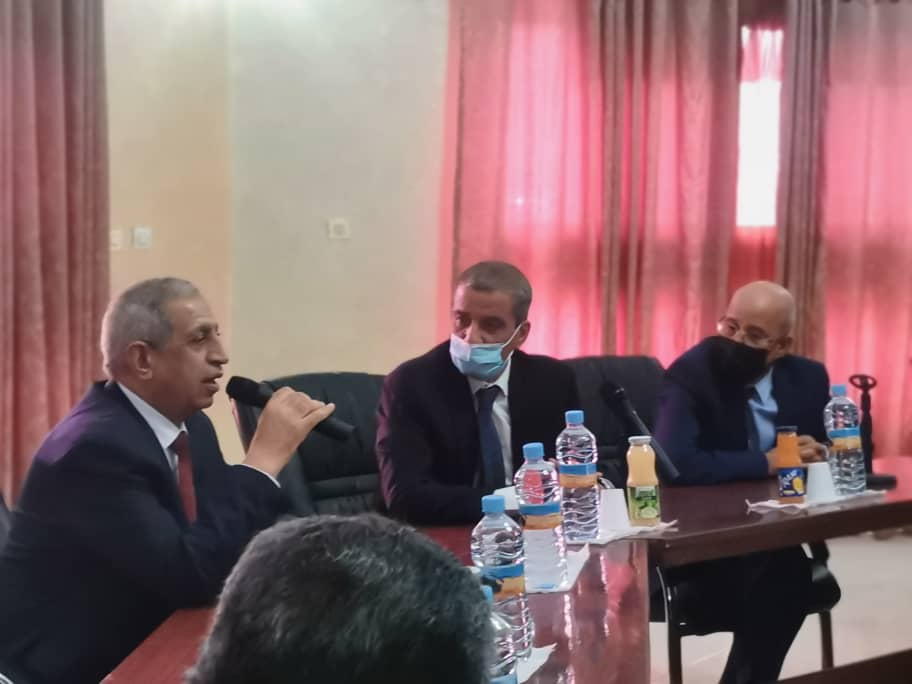 Son excellence Monsieur Sid Ahmed RAISS, Directeur Général Port Autonome de Nouakchott a accueilli lundi le 15 Novembre 2021, son excellence Monsieur Ismail Abdel Ghafar président de l'académie arabe des sciences, technologies et transport maritime d'Alexandrie en Égypte, en visite au port, accompagné d’une délégation de haut niveau de son institution. Cette visite rentre dans le cadre du renforcement de la collaboration au profit des deux parties.